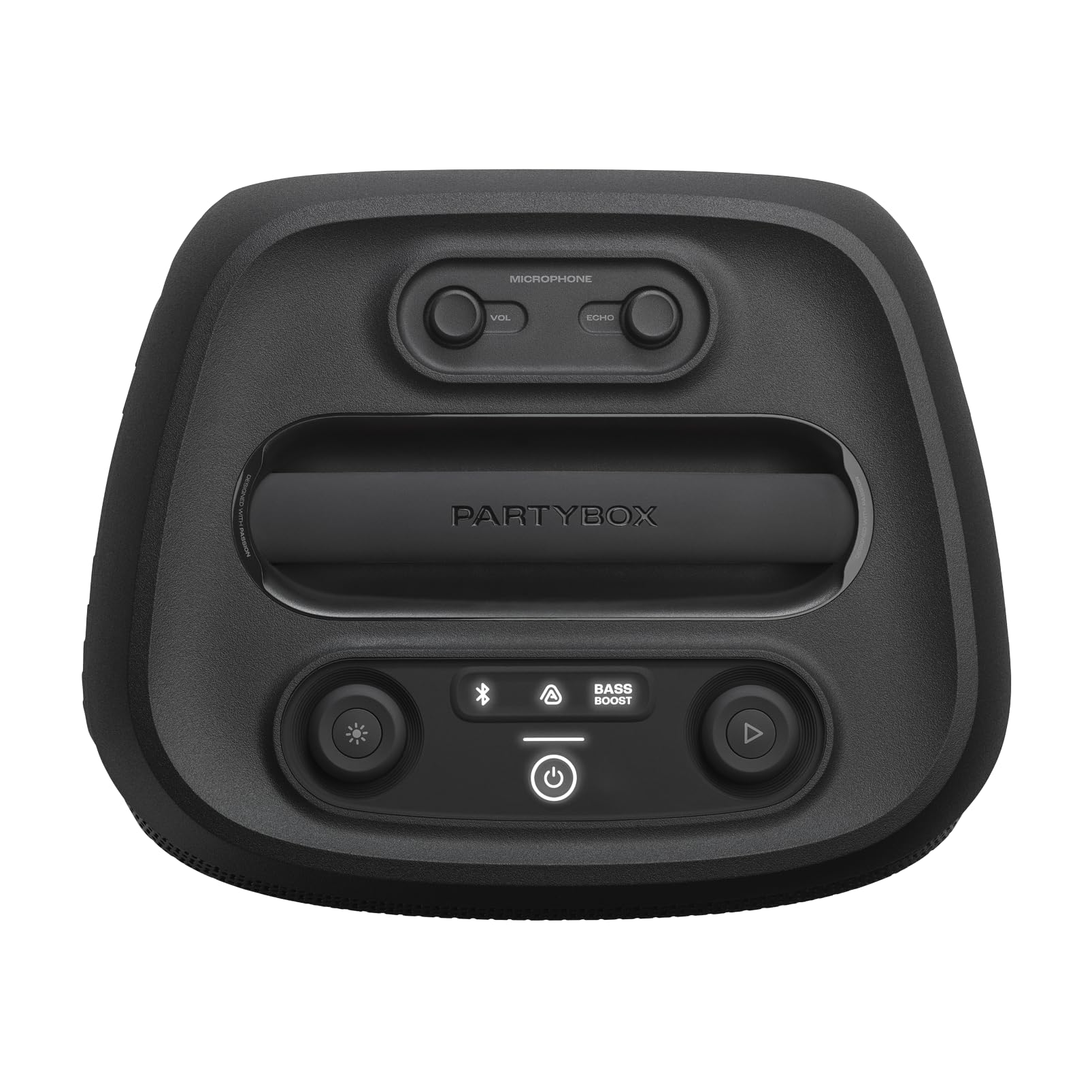 JBL Partybox Encore 2 Bezprzewodowy Głośnik Imprezowy Bluetooth z Bezprzewodowym Mikrofonem, 15 H Odtwarzania, Odpornością na Zachlapanie IPX4, JBL Pro z funkcją AI Sound Boost i Auracast, Czarny