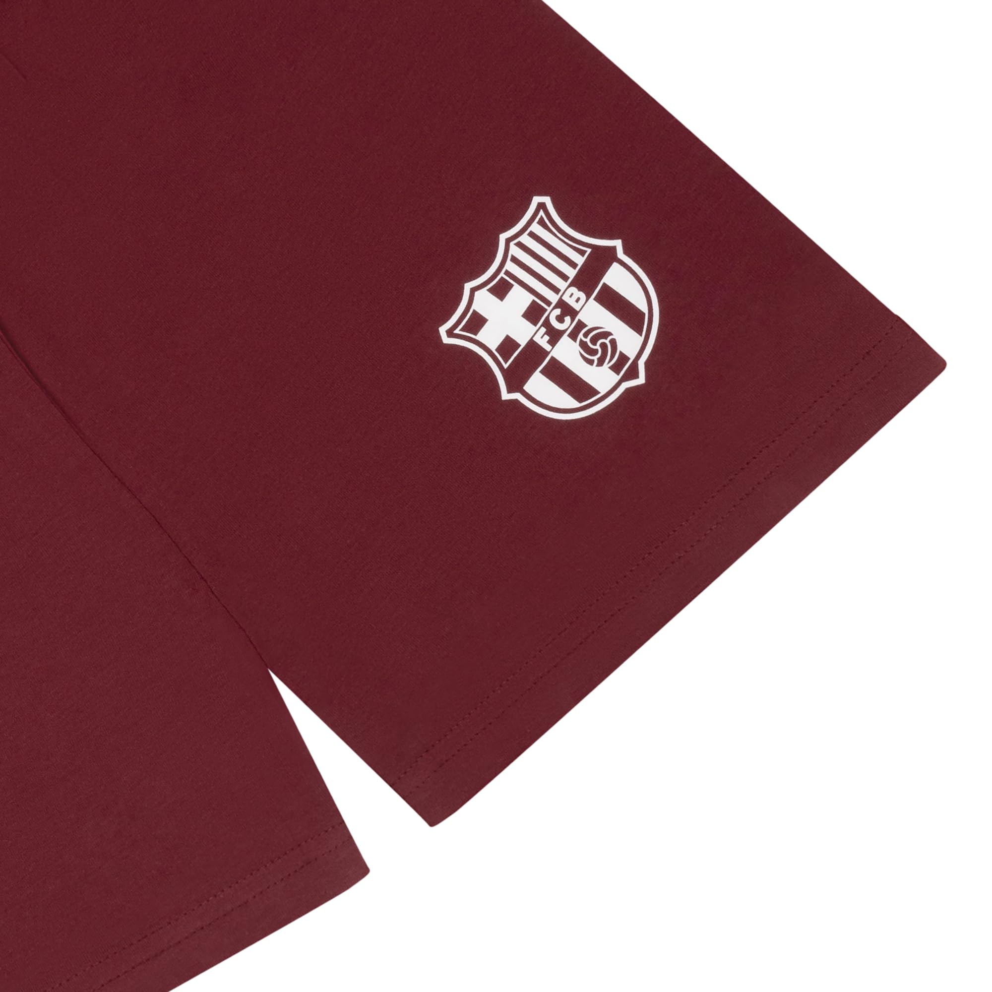 Barcelona FC Pijama de Manga Corta para Niños - 7-8 Años: 128cm