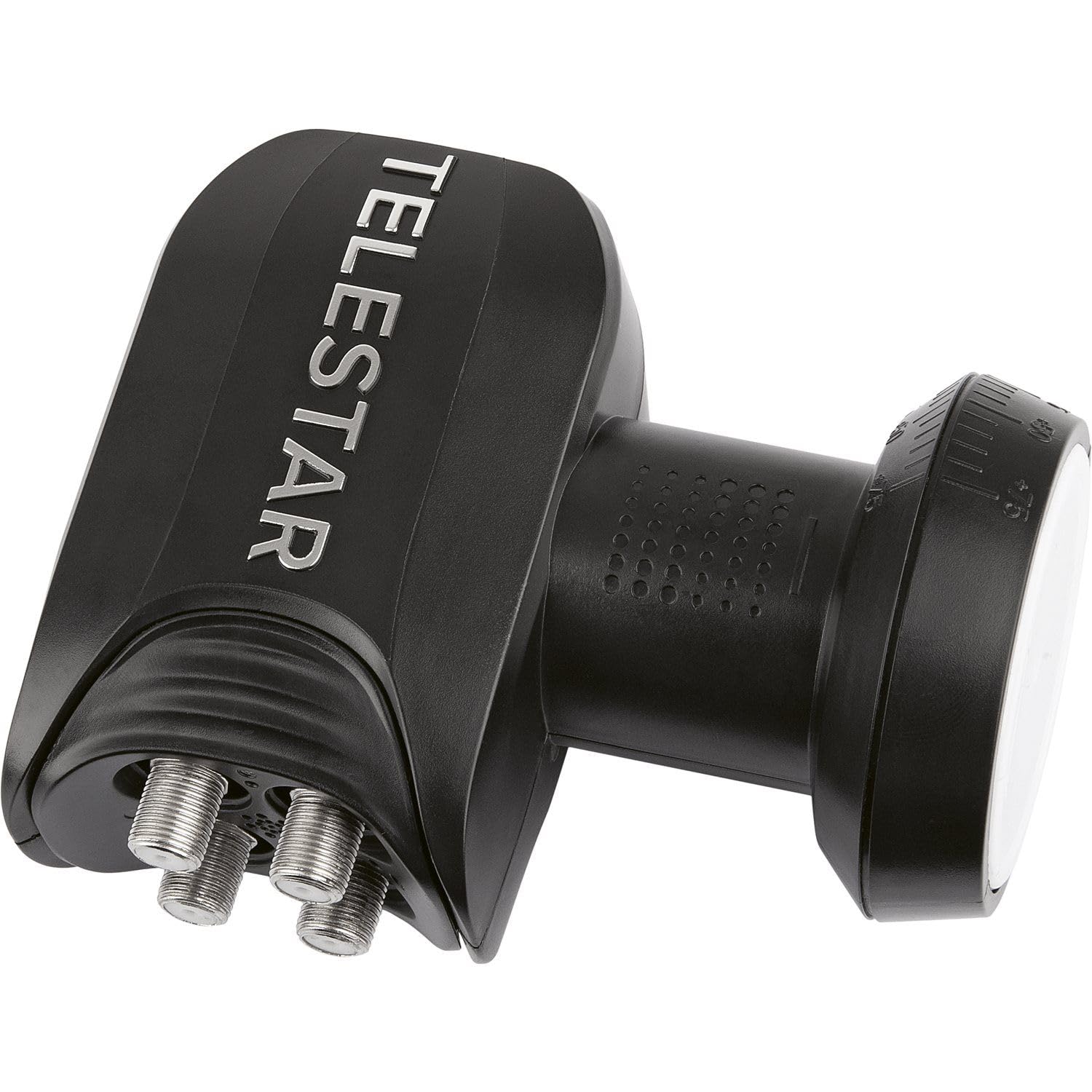 Tête LNB Quad universelle Telestar SkyQuad HC | Diamètre de feed 40 mm, facteur de bruit de 0,1 dB