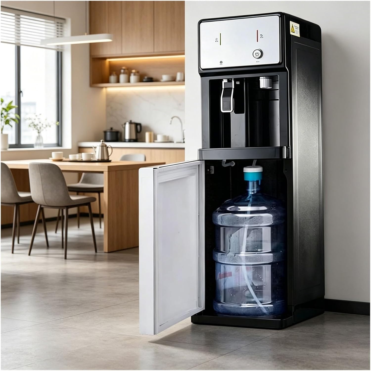 Water Cooler Dispenser, Instant Hot Water Dispenser, 3 Temperature, Bottom Loading Waters Cooler, for All Types of Businesses, Home Office