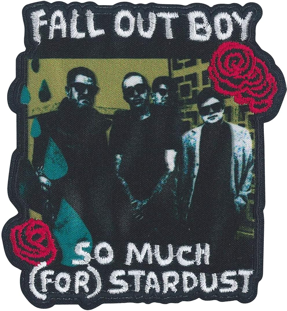 Fall Out Boy Roses Graphic Patch