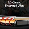 KAREEN 2 unidades Protector de pantalla para Samsung Galaxy Note 20 Ultra | Vidrio templado 3D curvo de cobertura completa, dureza 9H, anti-rayones, compatible con funda 7