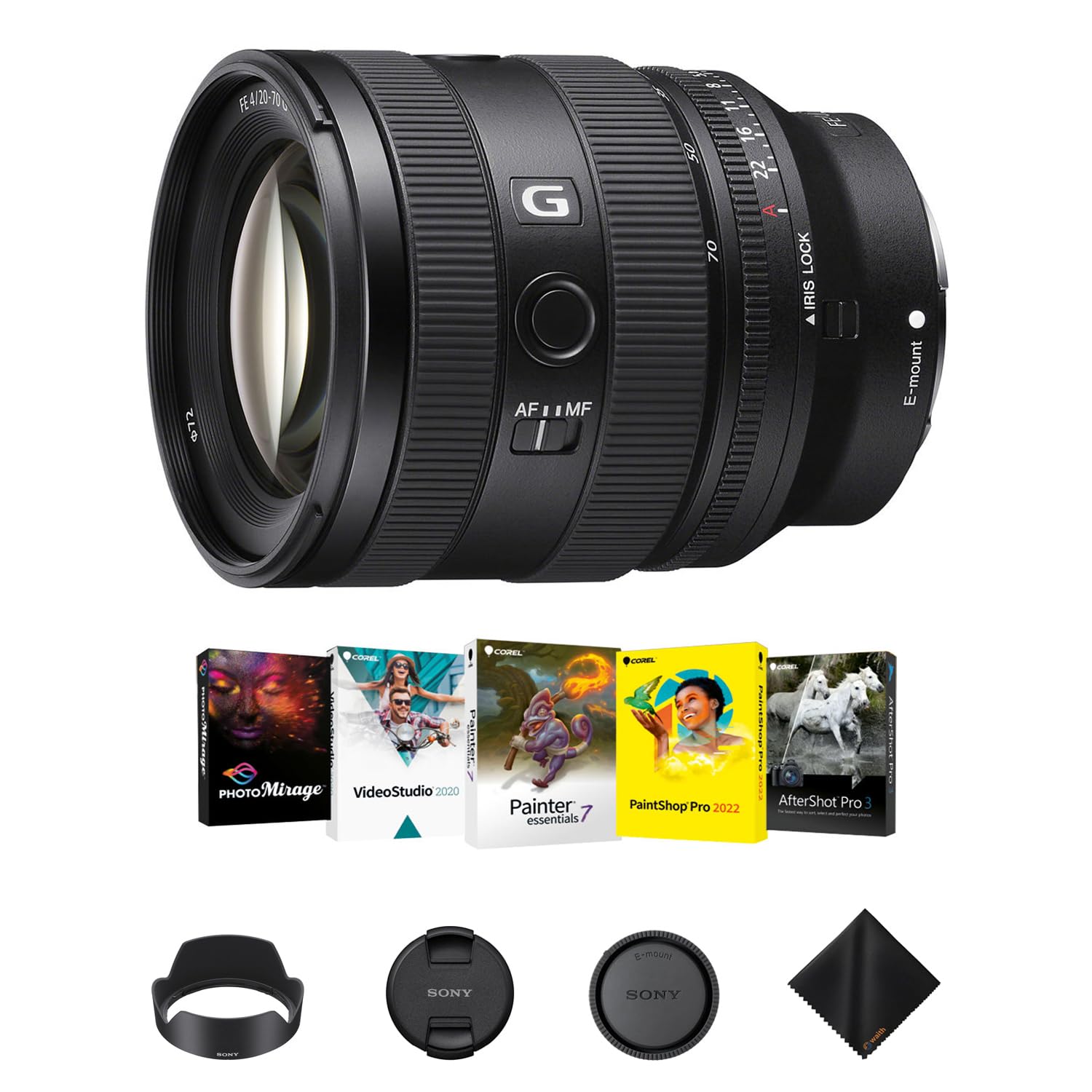 Sony FE 20-70mm f/4 G Lens for E-Mount Cameras | Full-Frame, Ultra-