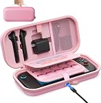 Auarte Carrying Case for Nintendo Switch 2 2025 / Switch OLED / Switch | Adapter and Joypad Storage, Travel Case for Switch 2 Console with 22 Game Card Storage, Purple
