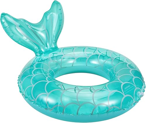 MoKo Inflatable Swimming Ring, Children Cute Pool Float Tube Decorations Swim Tubes Outdoor Pool Beach Water Floats Party Supplies Kids Floaties