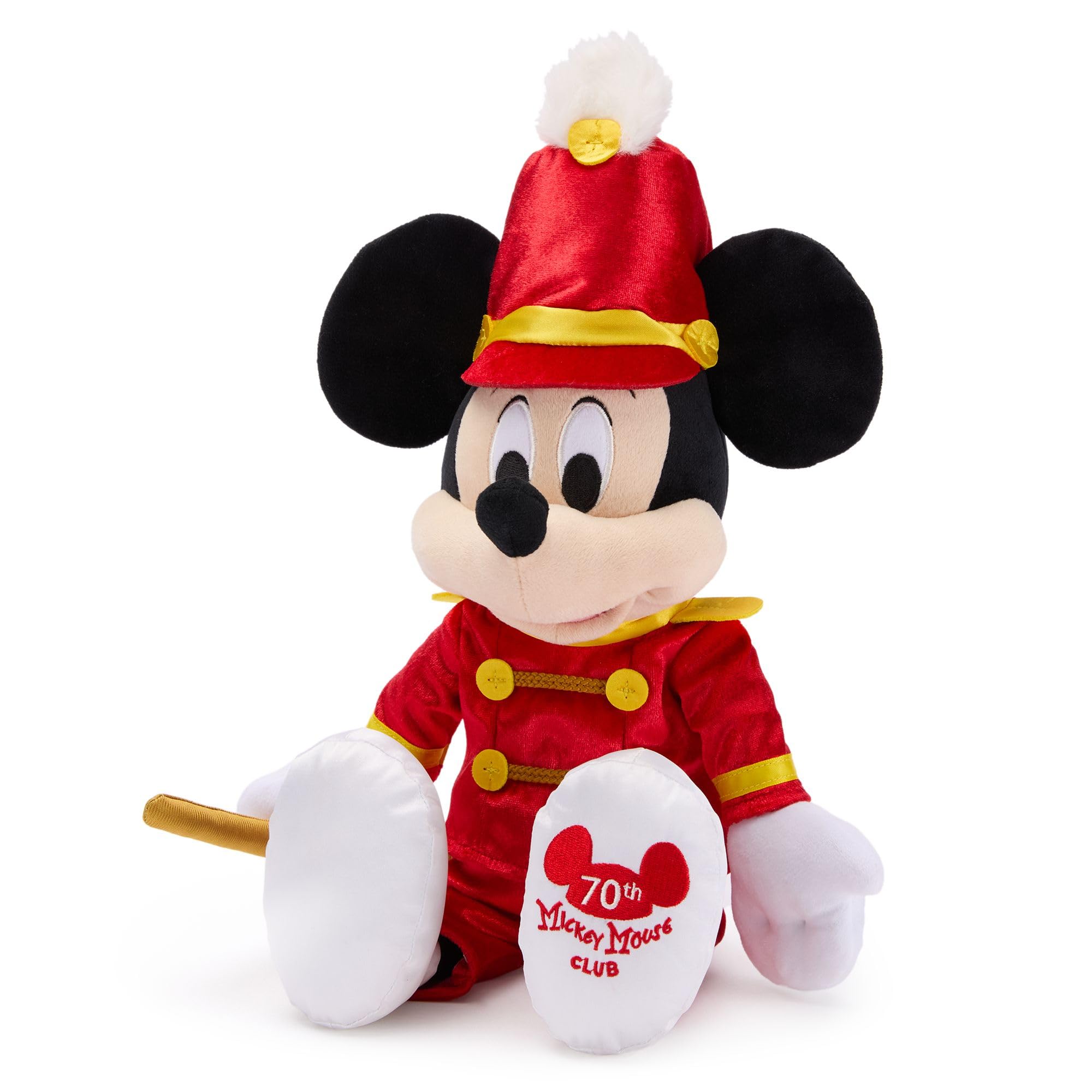 Peluche musical del 70 aniversario del Mickey Mouse Club, 18 pulgadas