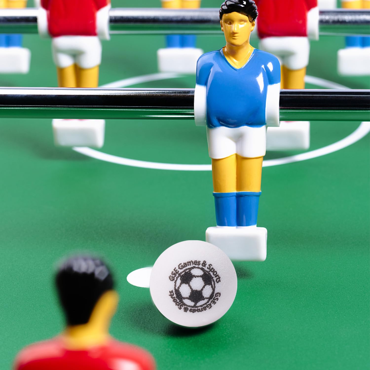 GSE Games & Sports Expert Tisch-Ersatz-Fußballbälle, reguläre Größe 35 mm, offizielles Turniertisch-Zubehör, Tisch-Zubehör