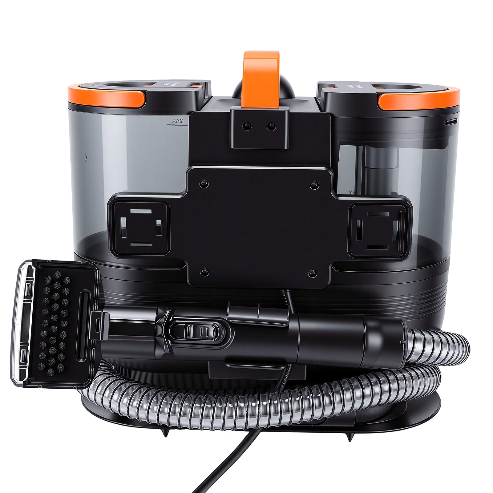 Tragbarer Teppichreiniger 1700W für Haustierbesitzer und Haushaltsreiniger 16kpa Saugkraft Entfernt Hartnäckige Flecken Drei Modi mit Dampf Heißem Kaltem Wasser 1600ML Tank