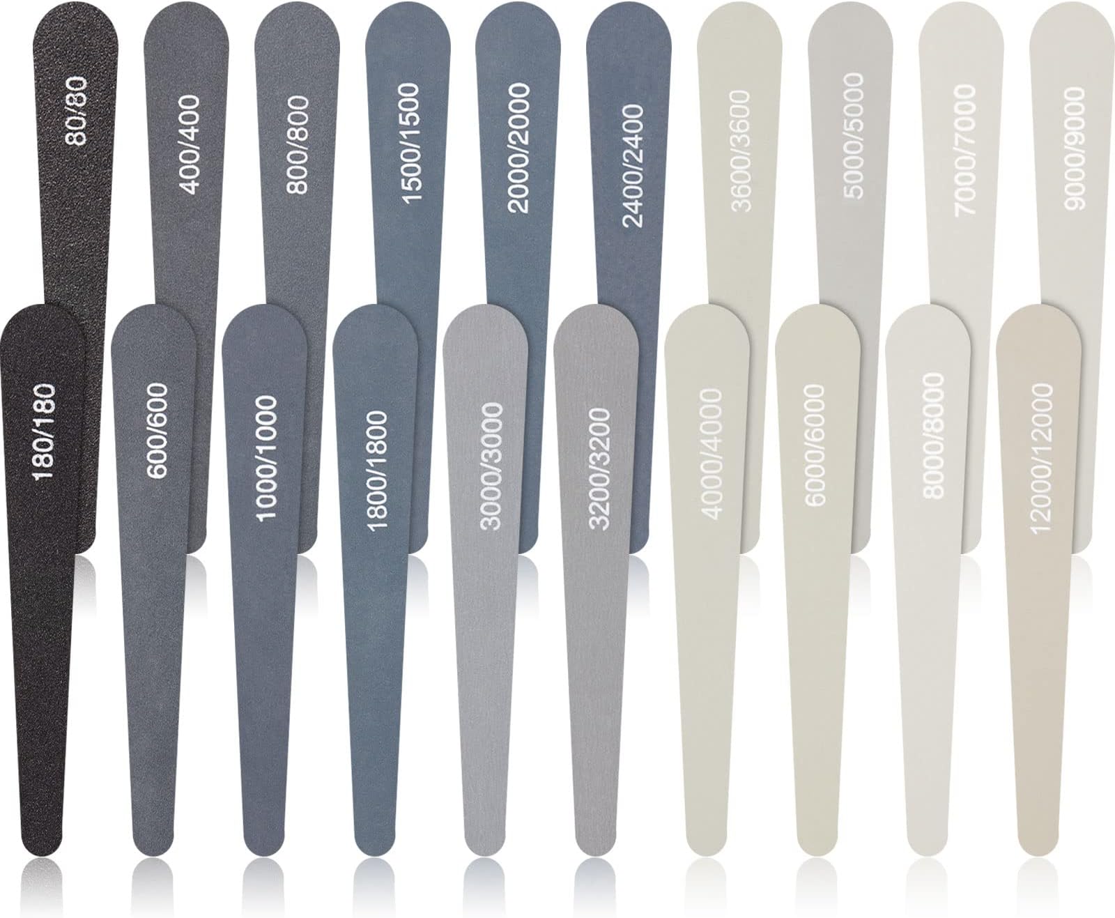 1/4" Sanding Detailer Coarse Grit Kit for Wood Working, Model Building