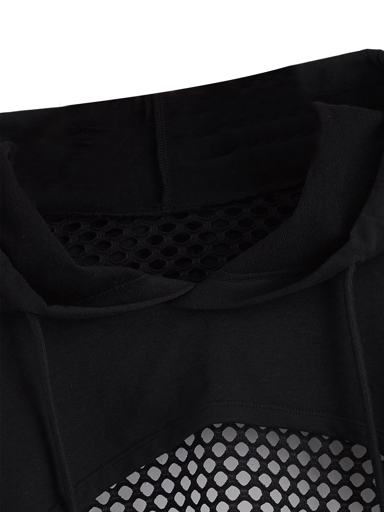 GORGLITTER Damska bluza z kapturem Super Crop Sports, Jednokolorowy, Pomarańczowy, M, L