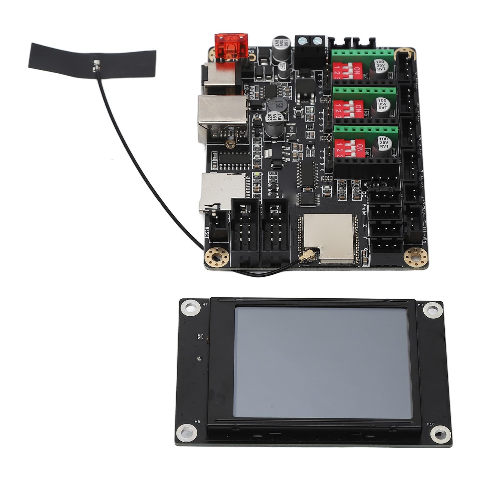Module Graveur Laser 3D avec Écran Tactile 2.4 Pouces Carte Mère Contrôleur et Dissipateur Thermique Professionnel
