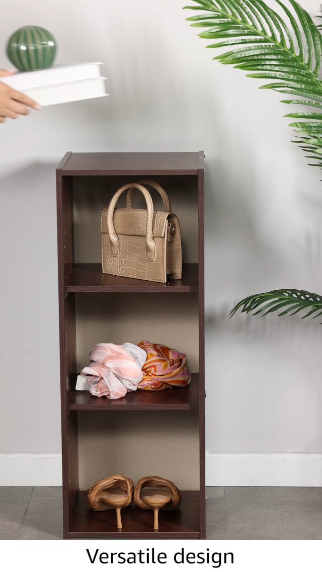 Amazon.com: ClosetMaid Stackable 3-Shelf Storage Organizer, Dark