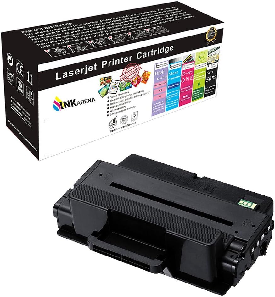 ML-3312ND ML-3712ND 205L MLT-205S MLT-205L Toner Cartridge Replacement for Samsung 205L 205S 205 High Yield Compatible with ML-3312ND ML-3712DW ML-3712ND SCX-4835FD SCX-4835FR Printer