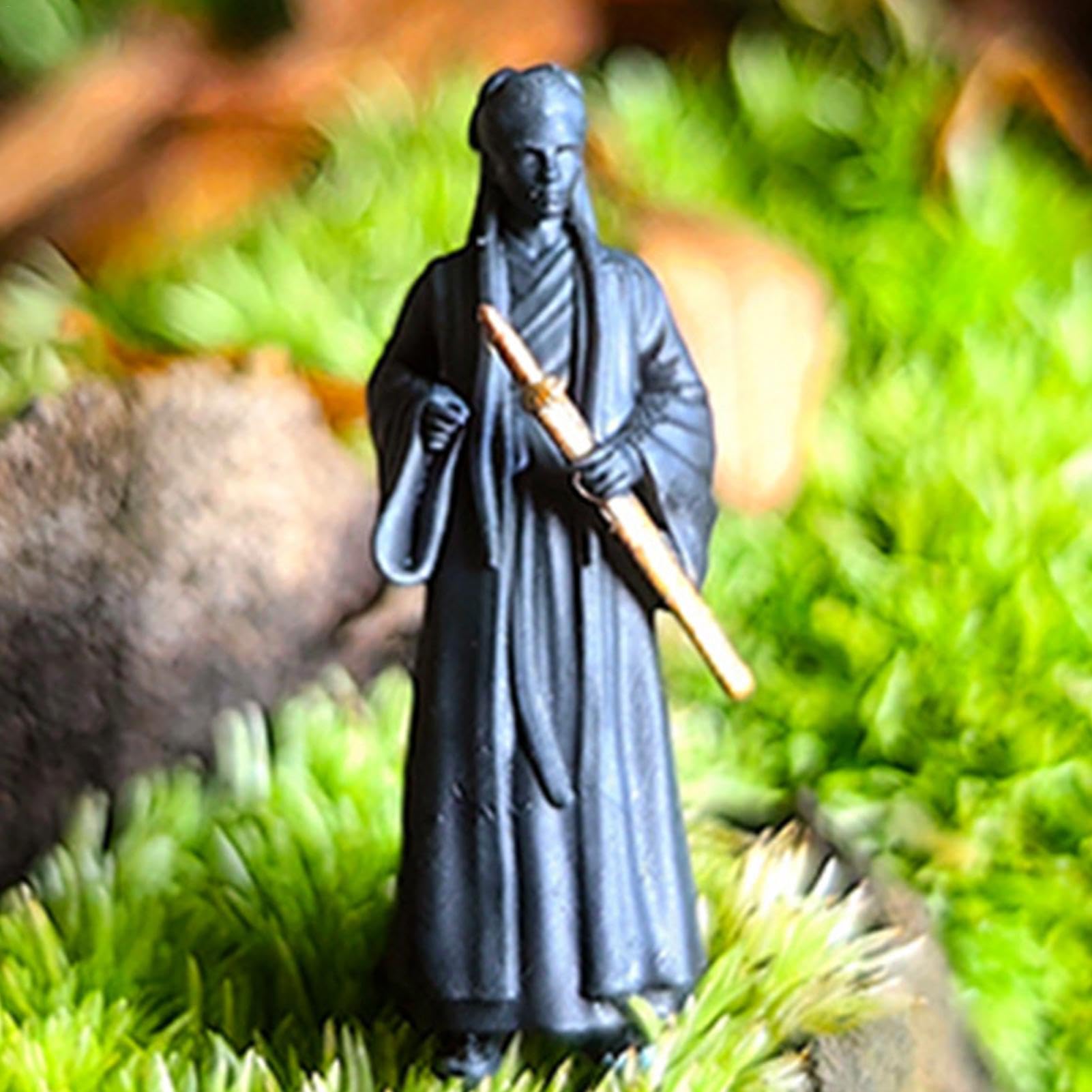 Lnhgh Ornements De Chevalier Errant Chinois, Statue En Résine De Chevalier Errant - Statue De Résine De Voiture - Pot Suiseki, Ornements Artisanaux Décoratifs Pour SUV, Aquarium, Bureaux