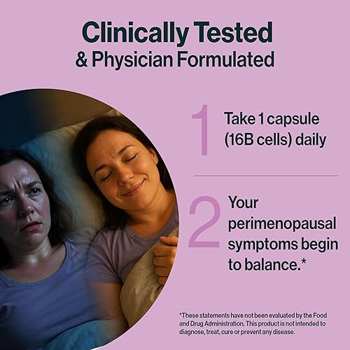 Miniatura 7 de resW - Suplemento postbiótico para la perimenopausia para mujeres, soporte de sofocos, alivio del sudor nocturno, sin hormonas, vegano, sin gluten,