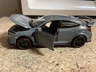 Amazon.com: Civic Type R Toy Car Hatchback Sports Diecast Model Car 1/ ...