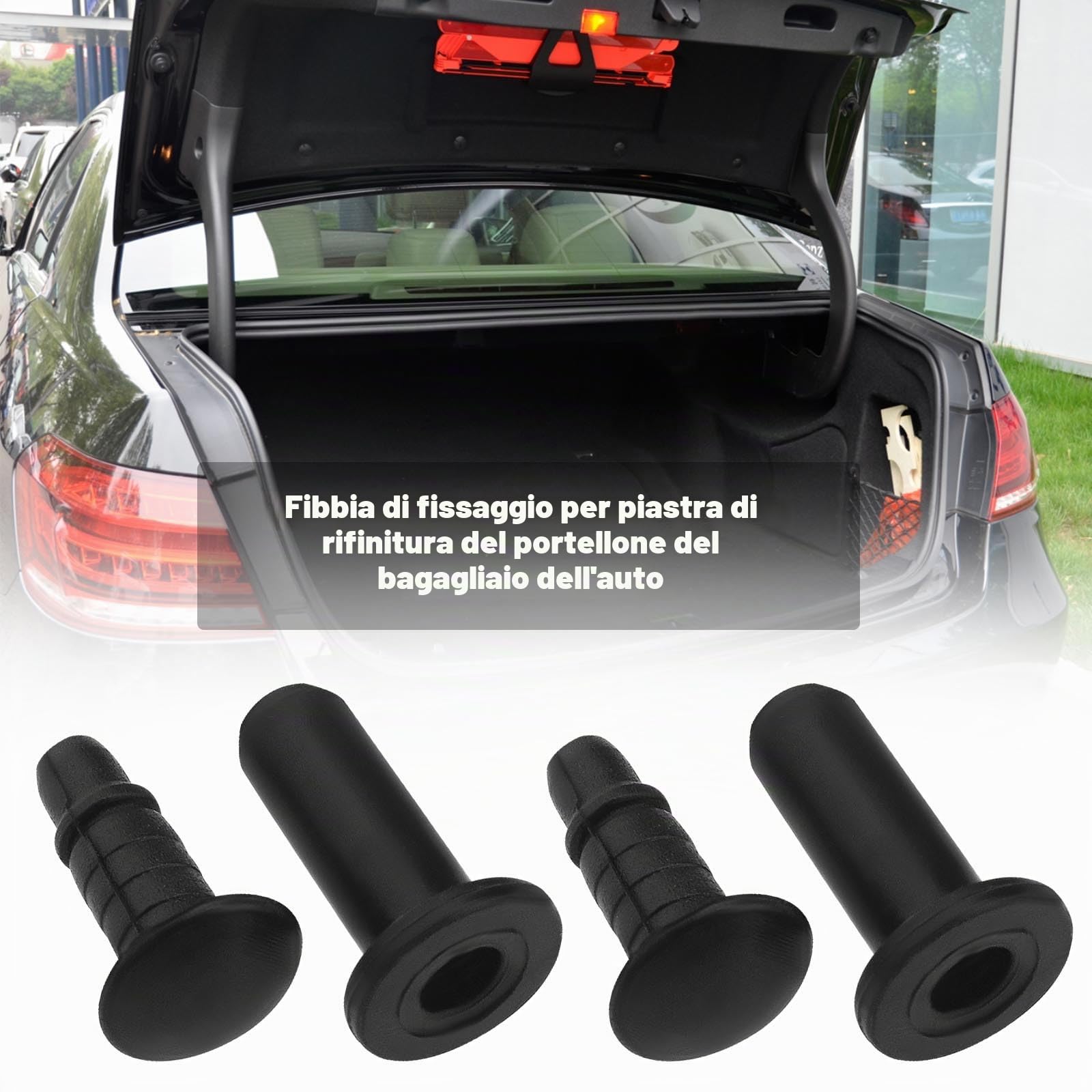 20 Pezzi Clip per Rivestimento Cofano Posteriore A0009915940 0009915940 Compatibile con Mercedes-Benz Classe C SLK/SLC Classe E in Plastica Nylon