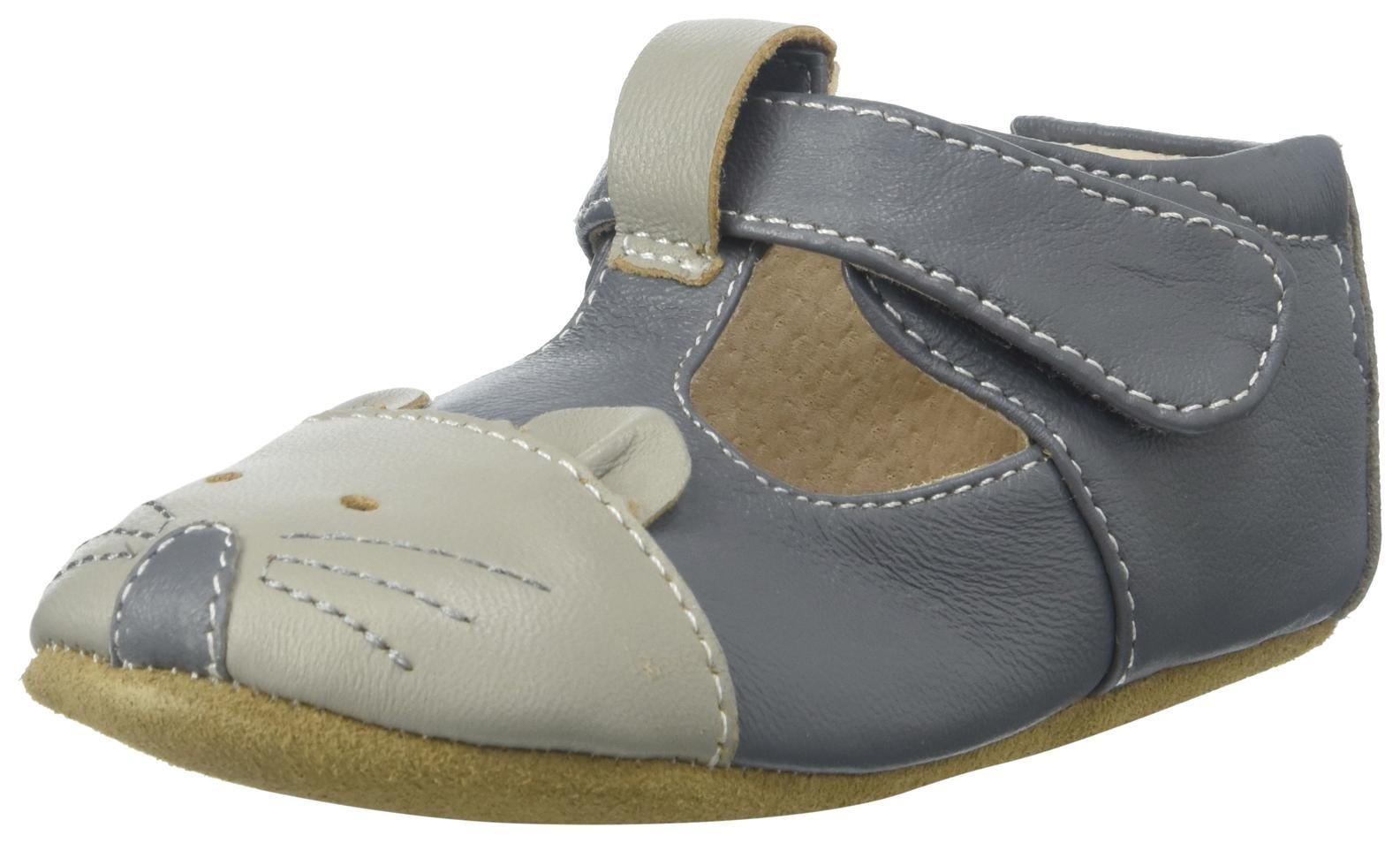 Livie & Luca Boys' Scamper-K, Gray, 0-6 Months M US Infant