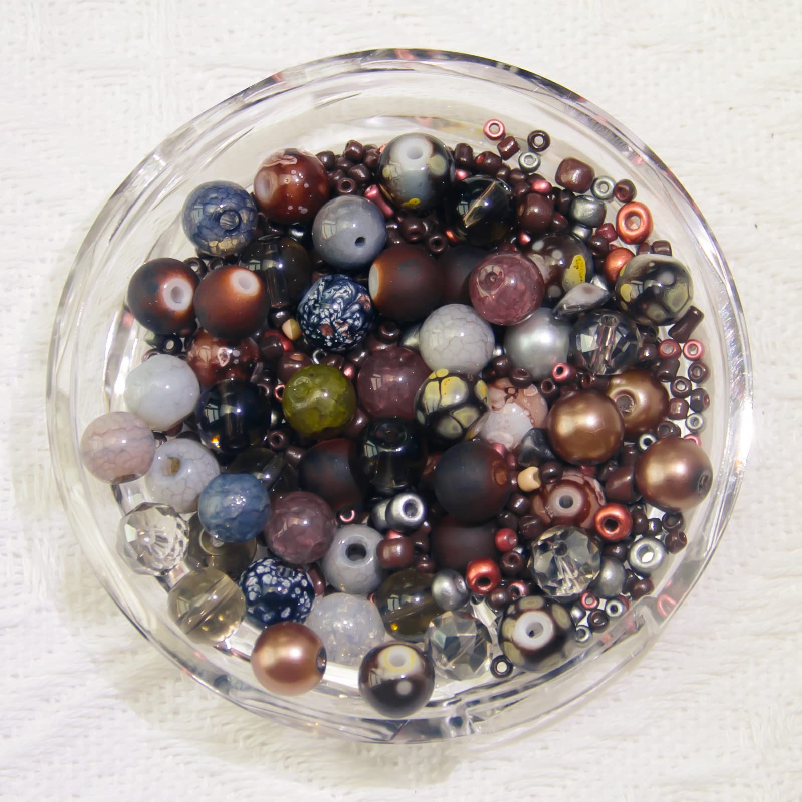 【おまとめ】ビーズアクセサリー　石　フェイクパール　約8.5kg 09-027_01.jpg