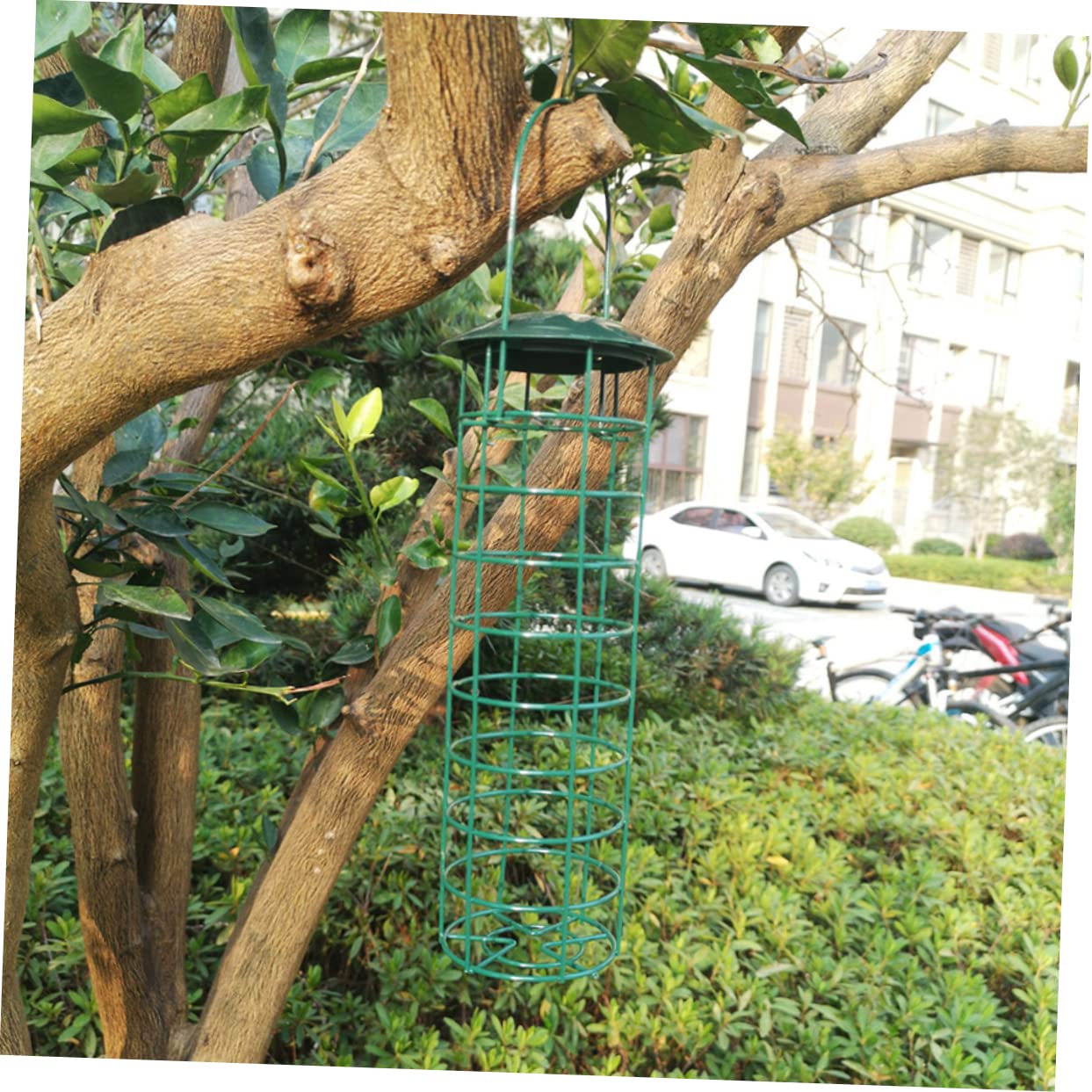 YARNOW 6pièces Mangeoire Suspendue pour Oiseaux Accessoire De Nourriture De Jardin Extérieur Distributeur De Et