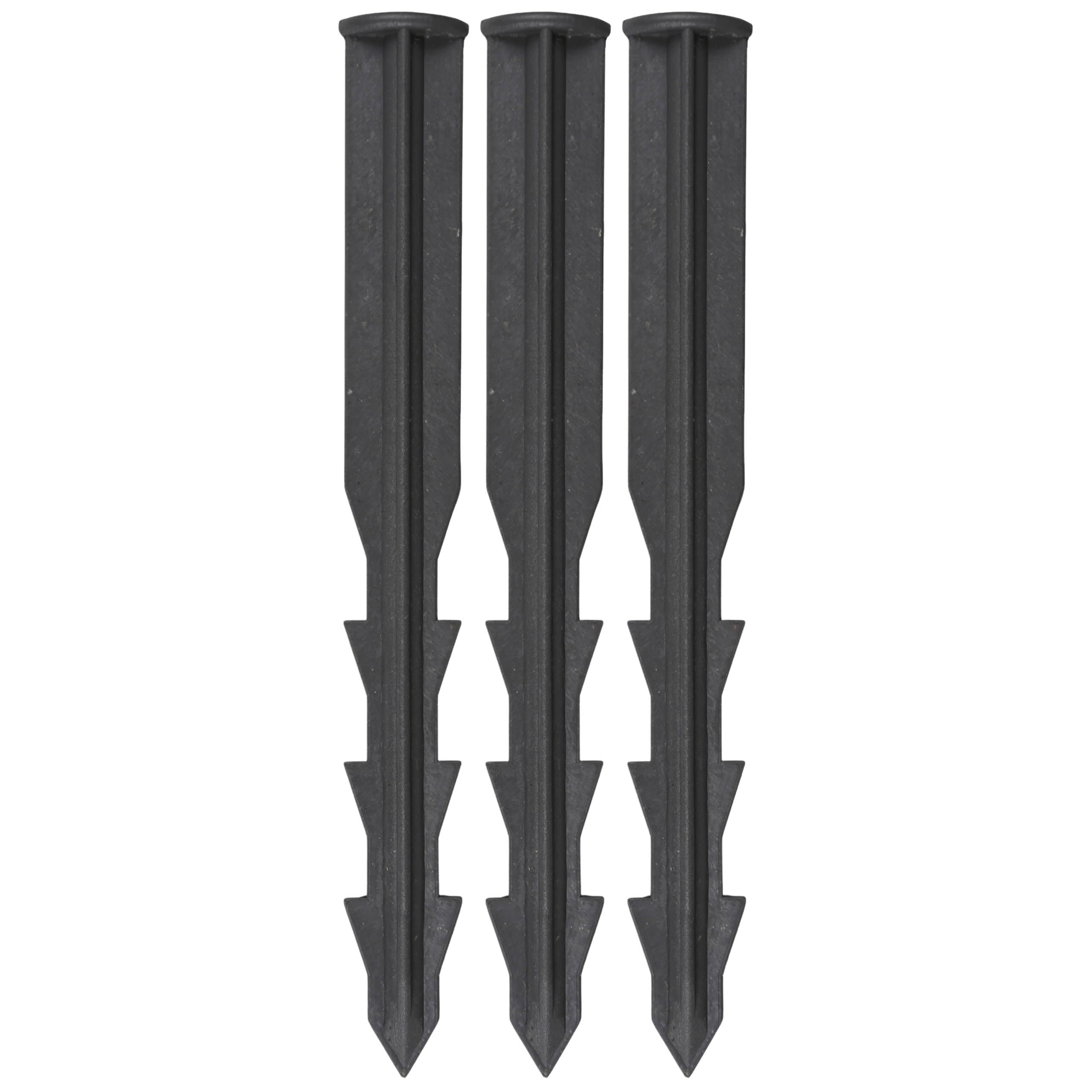 sarcia.eu geoBORDER Rasenkante Beeteinfassung Beetumrandung Raseneinfassung Pflastersteine Mähkante, Pflasterkante, Nagel (20 Meter, 7.8 cm)
