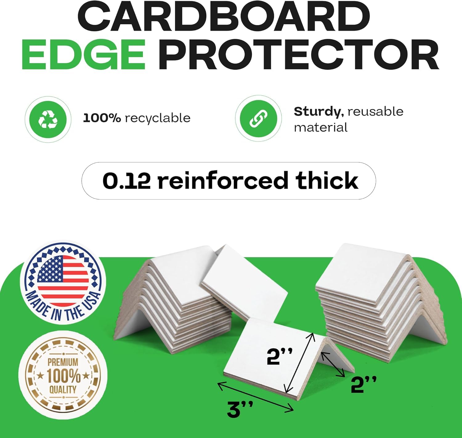 EmmChill Packaging Cardboard Edge Protectors 2