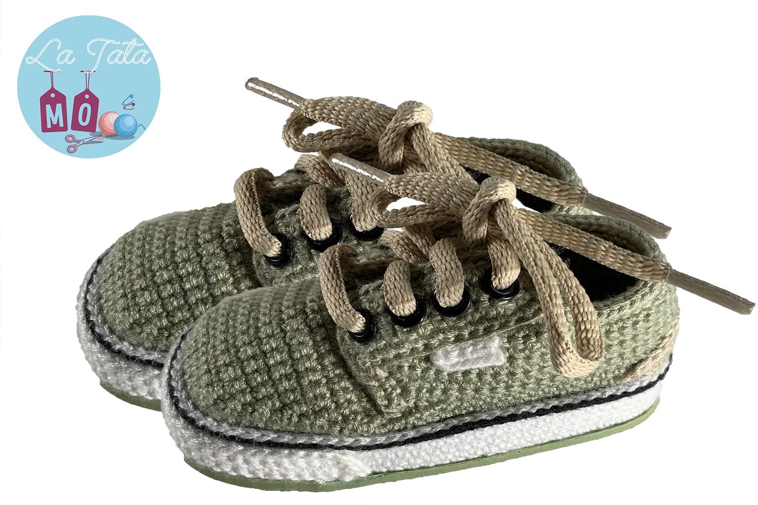 Scarpine Neonato realizzate con Uncinetto. Scarpine/Scarponcini Sportivi per Bebè, lrealizzate con Uncinetto Disponibile in Tutte Le Taglie Bambino Ti regaliamo Il Nome del Bambino inciso