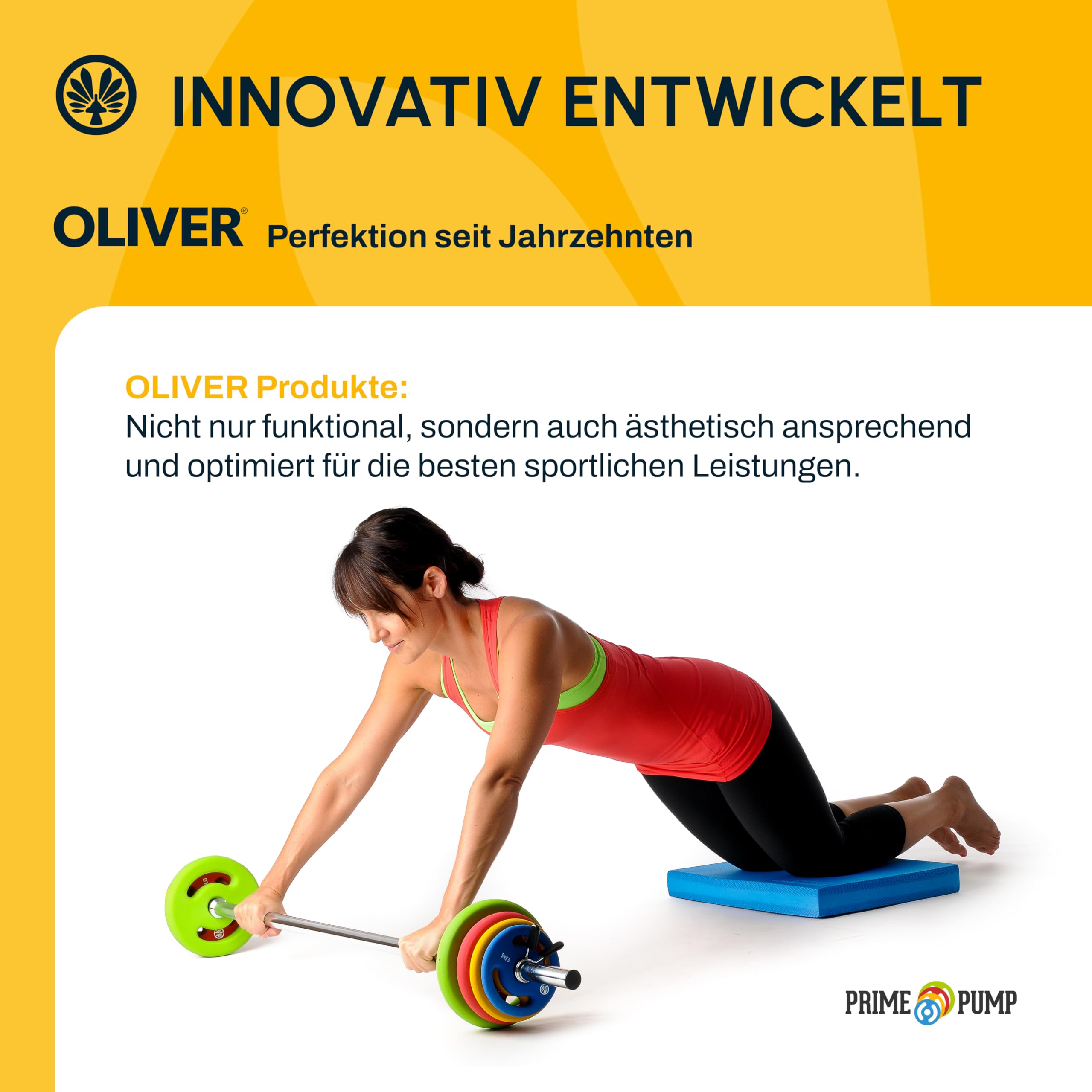 Oliver Prime Pump Langhantel Set für Bodypump Hot Iron Studio