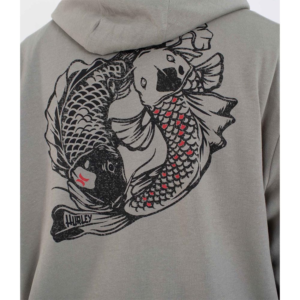 Hurley Hoodie Men - Tattoo Sudadera con Capucha Hombre