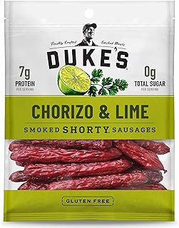 Duke's Chorizo & Lime Smoked Shorty Sausages, 5 oz.