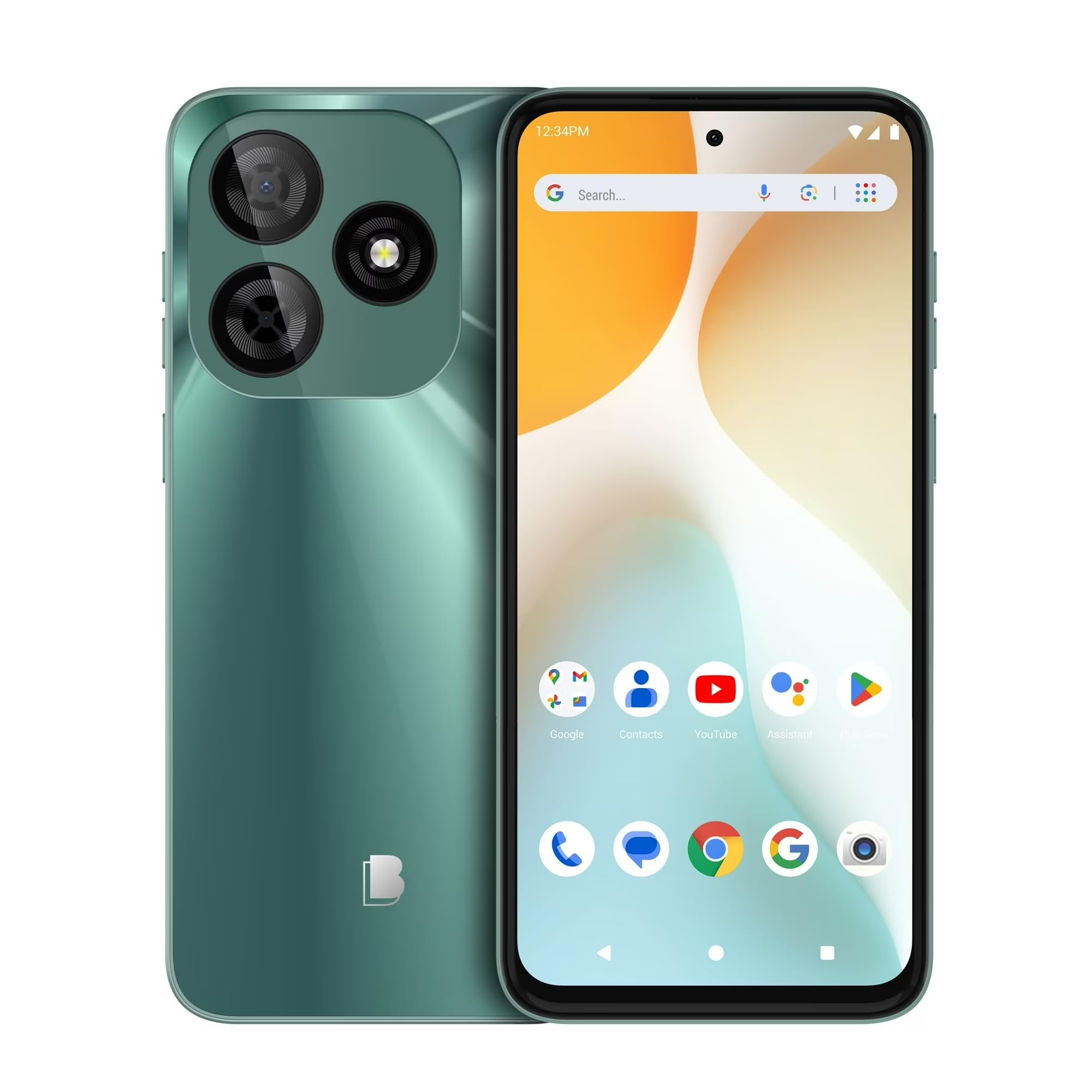 BLU G65L G1130WW 128GB GSM Unlocked Android Smartphone - Green