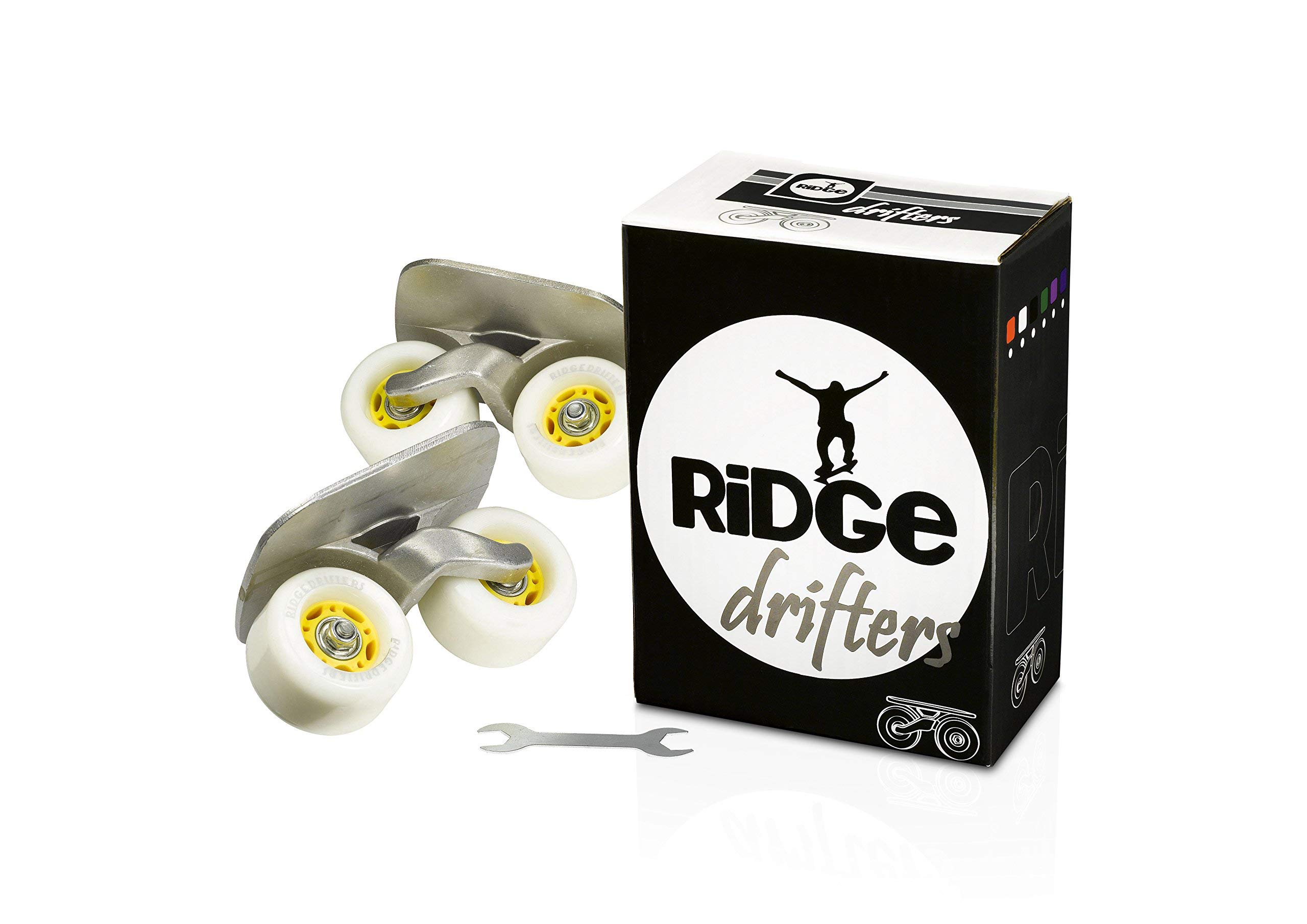 Freeline Drift Pattini con ruote di 70 mm e cuscinetti ABEC 7 (Nero)