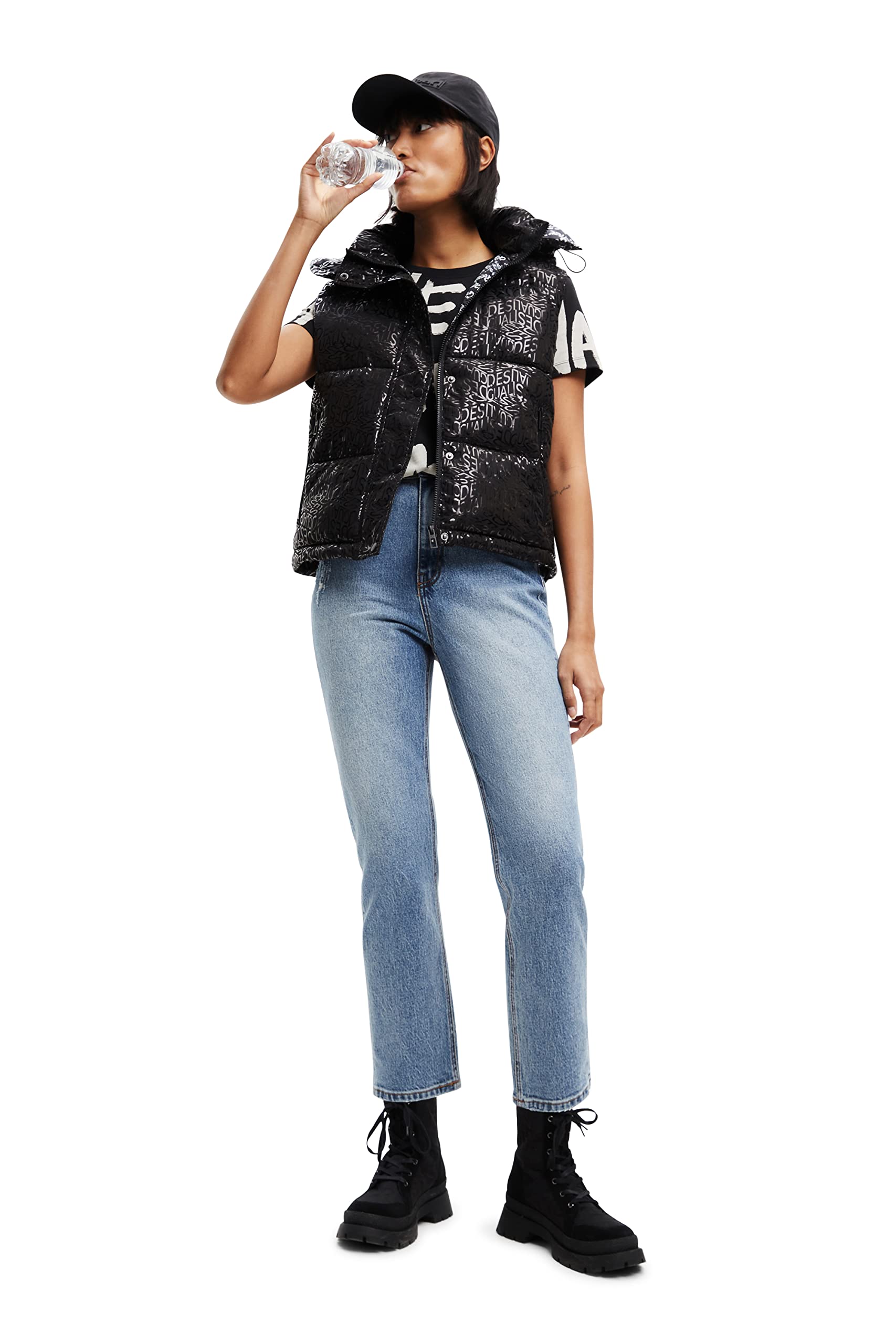 Desigual Cappotto Corto IMBOTTITO Donna