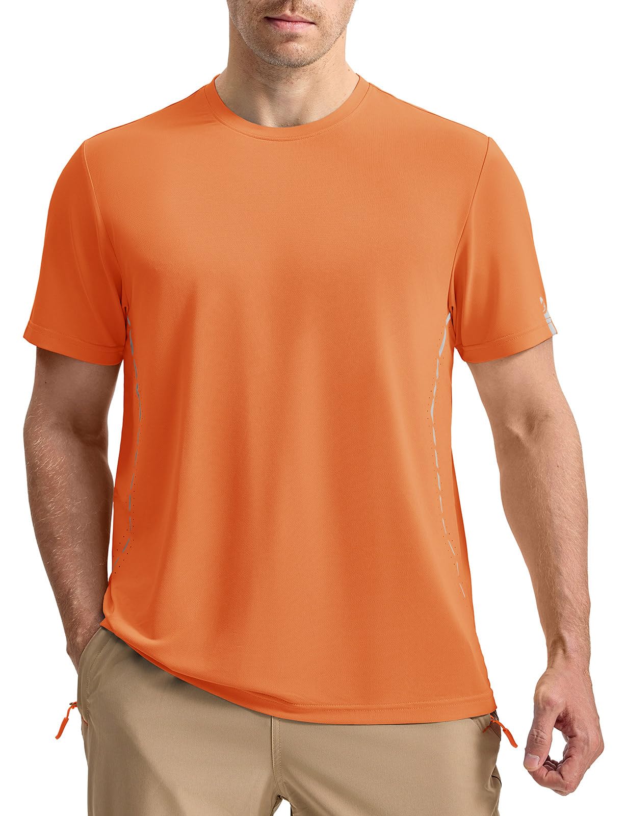 Rdruko Tshirt Herren Sommer UV Shirt Funktionsshirt Sportshirt Laufshirt Kurzarm Sport T Shirts Männer Trainingsshirt Wandershirt Gym Fitness