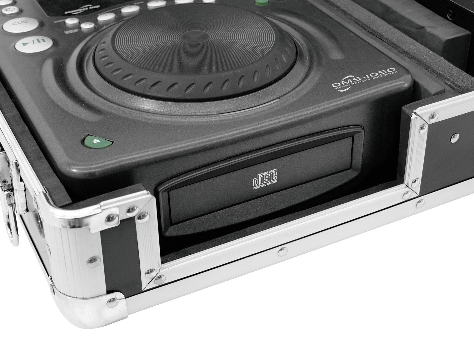 ROADINGER 30125342 Digi-1 consolle universale con 2 x CD/1 x M-10, colore nero
