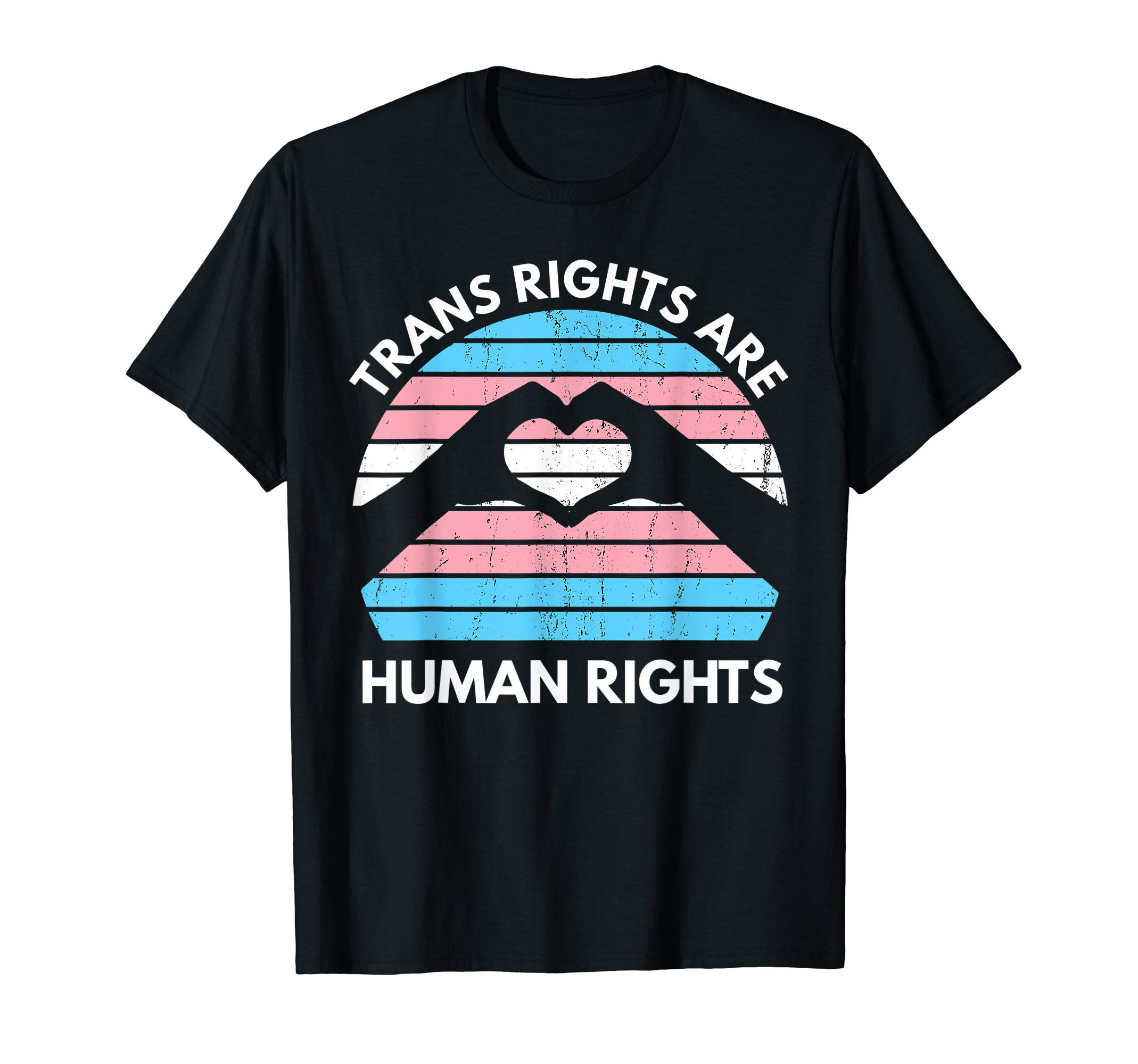 Transgender Shirts - MoxioTrans Rights Are Human Rights LGBQT Transgender T-Shirt
