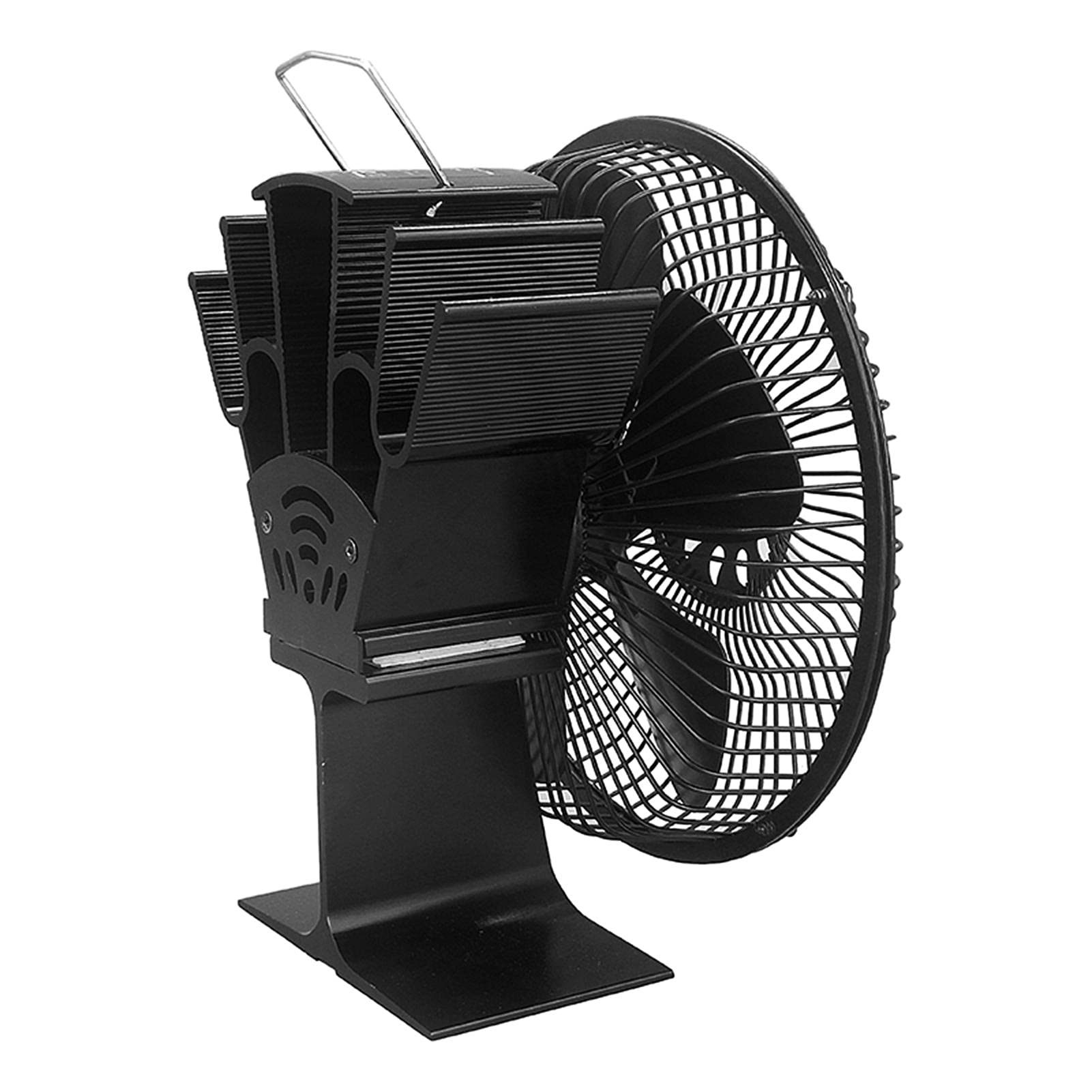 Ventilatore Per Stufa A Legna Senza Elettricità - 5 Pale, Alimentato Dal Calore, Oro, Per Camini E Stufe A Cherosene