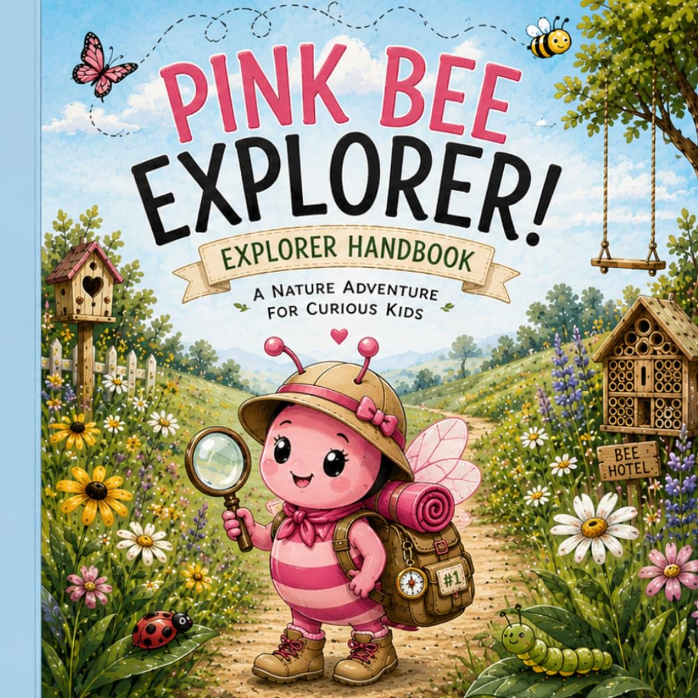 Pink Bee Explorer: A Nature Adventure for Curious Kids