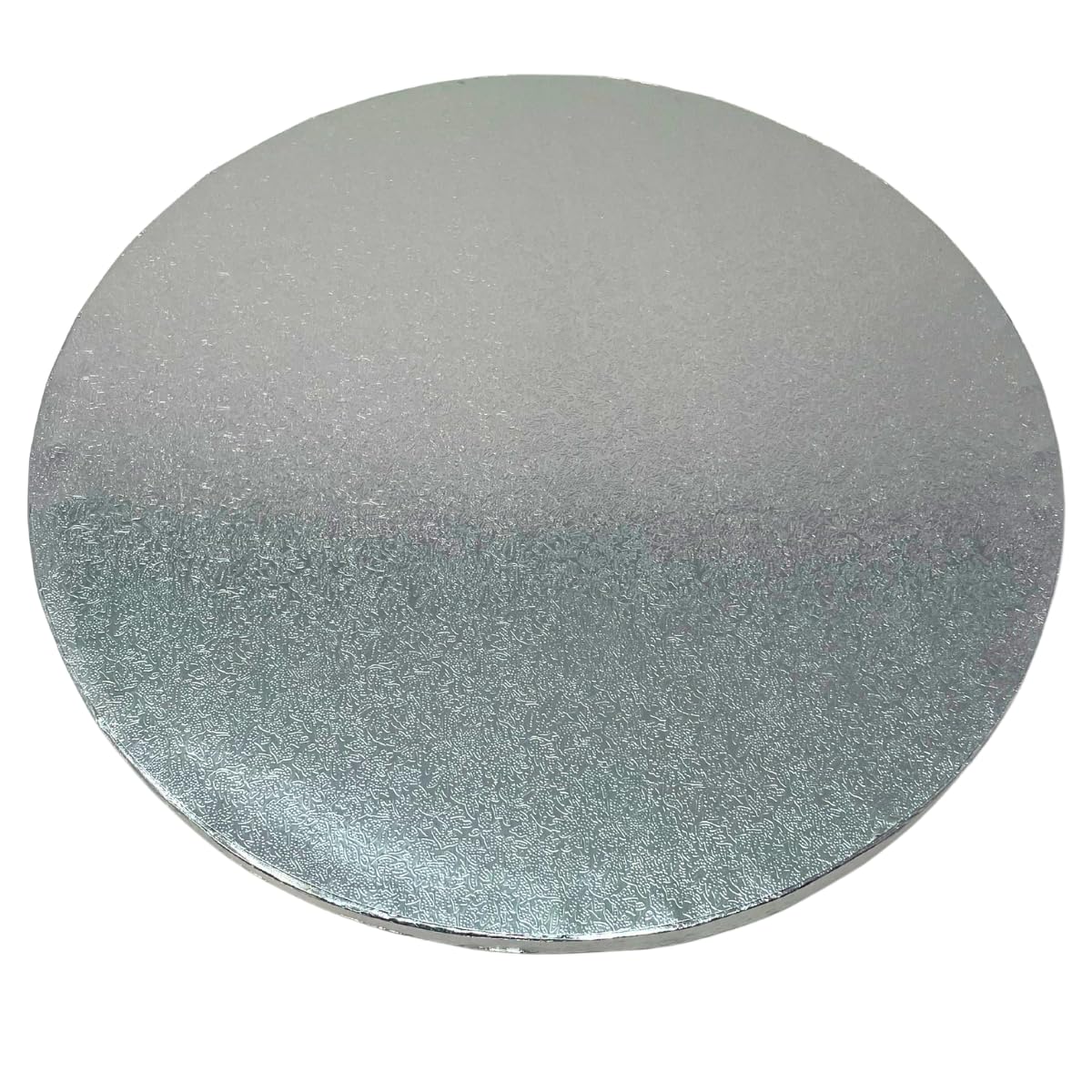 Decoraciondulce - Confezione da 5 scatole e basi per torte - 5 basi in argento 25 x 1,2 cm e 5 scatole per torte da 25,4 x 25,4 x 15,2 cm