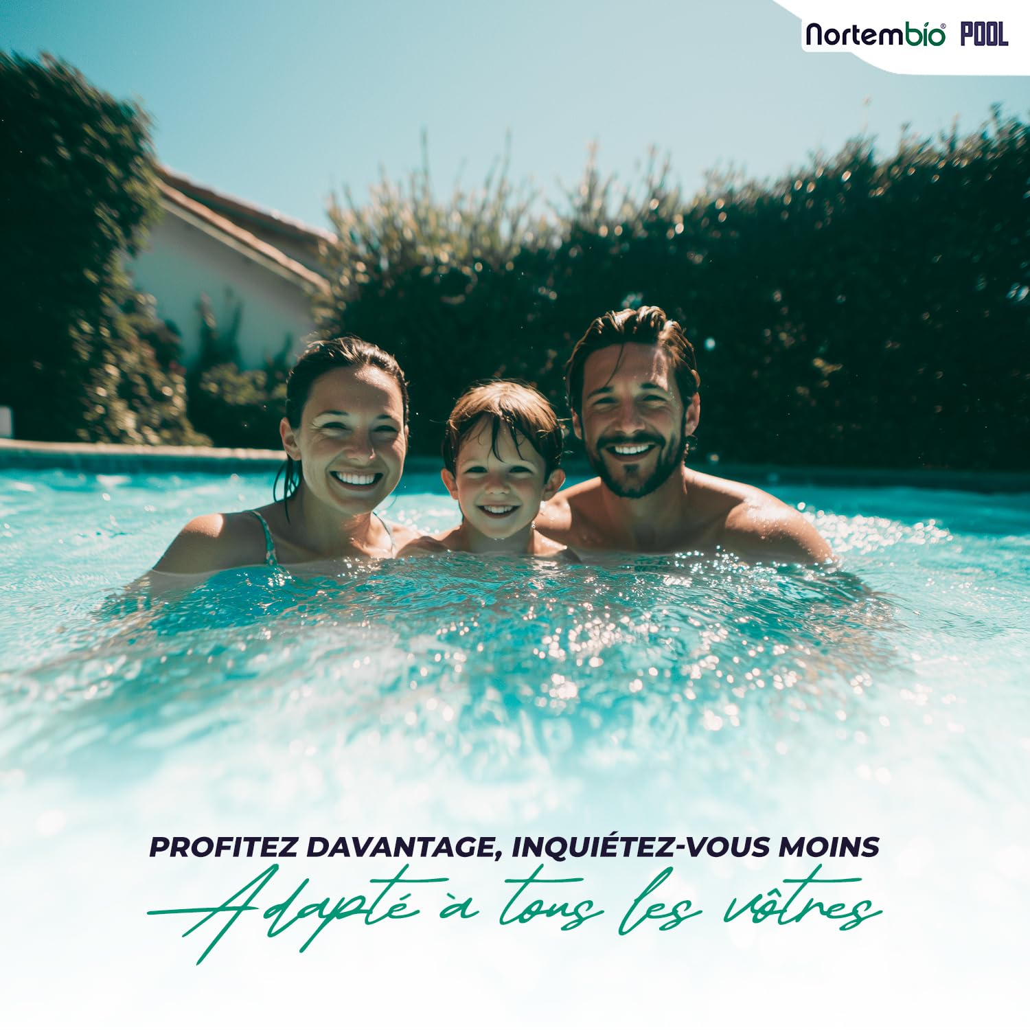 Nortembio Floculant Naturel Grandes Piscines et Spa Clarificateur Professionnel pour Eau Trouble et Eau Cristalline Traitement Haute Performance + eBook Offert avec Conseils d’Experts (24 Semaines)