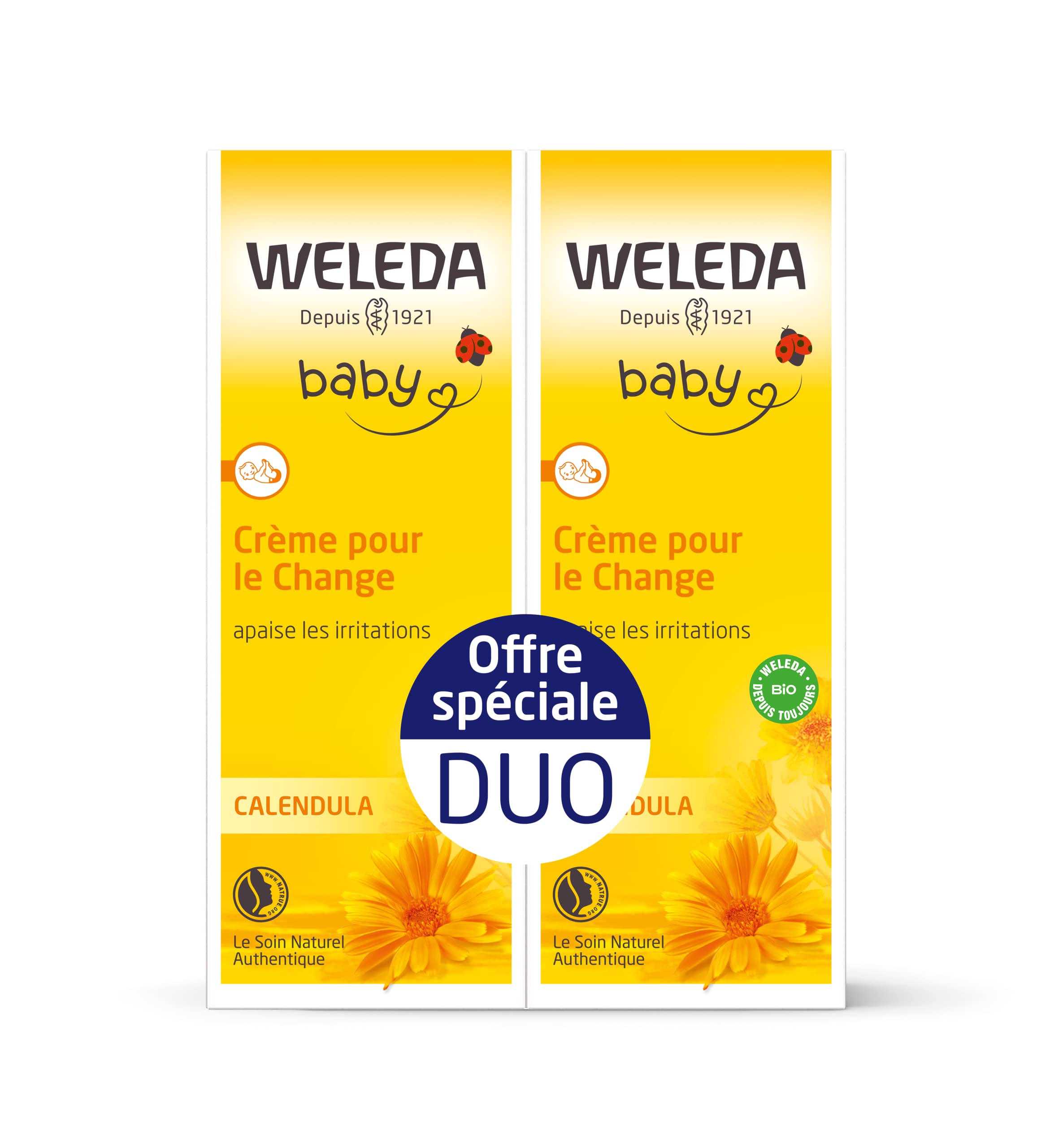 Weleda Baby Wickelcreme Calendula 2 x 75ml