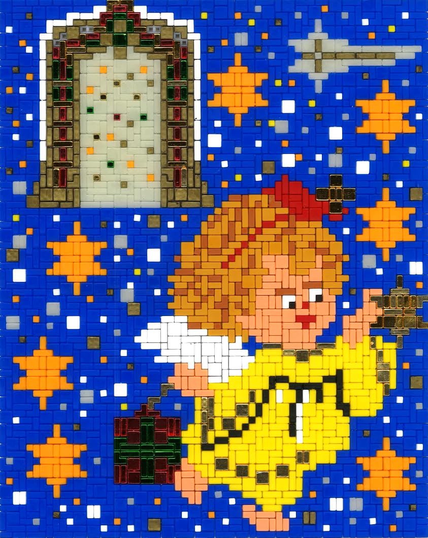 stickit Mini Stecksystem Weihnachtsengel, 2.500 Teile