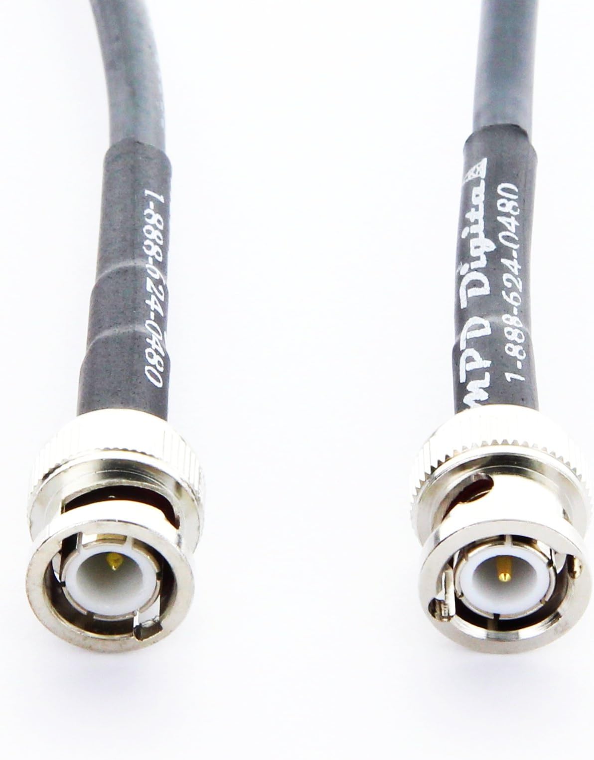 MPD Digitalrg8x-bnc-antenna-cable-12in RG-8X MILSPEC Mini-8 Coax with BNC Male to BNC Male Connectors On RG8x Jumpers, Antenna Lines and Patch Cables