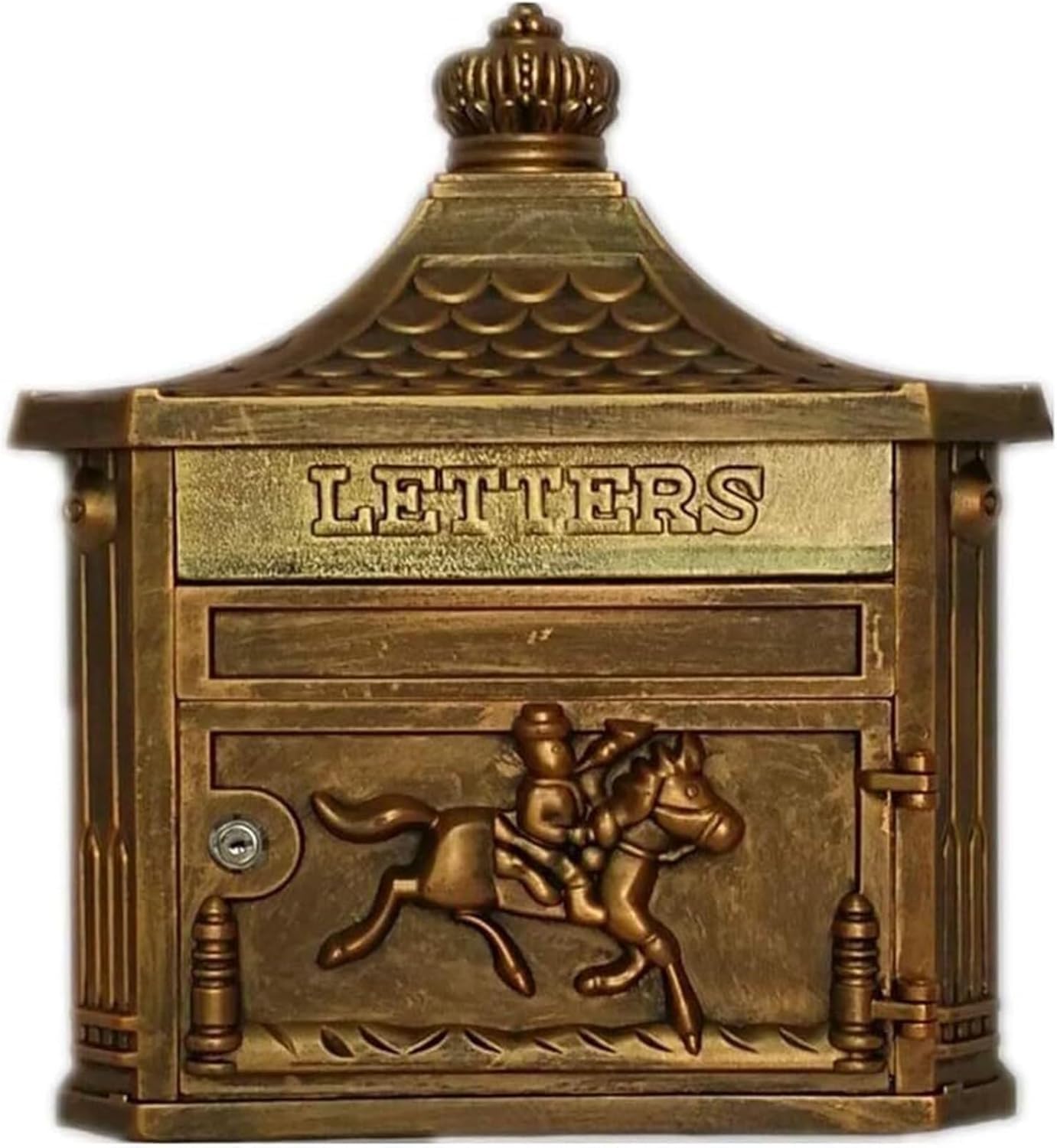 Boîte aux lettres étanche finie le courrier mouillé style européen