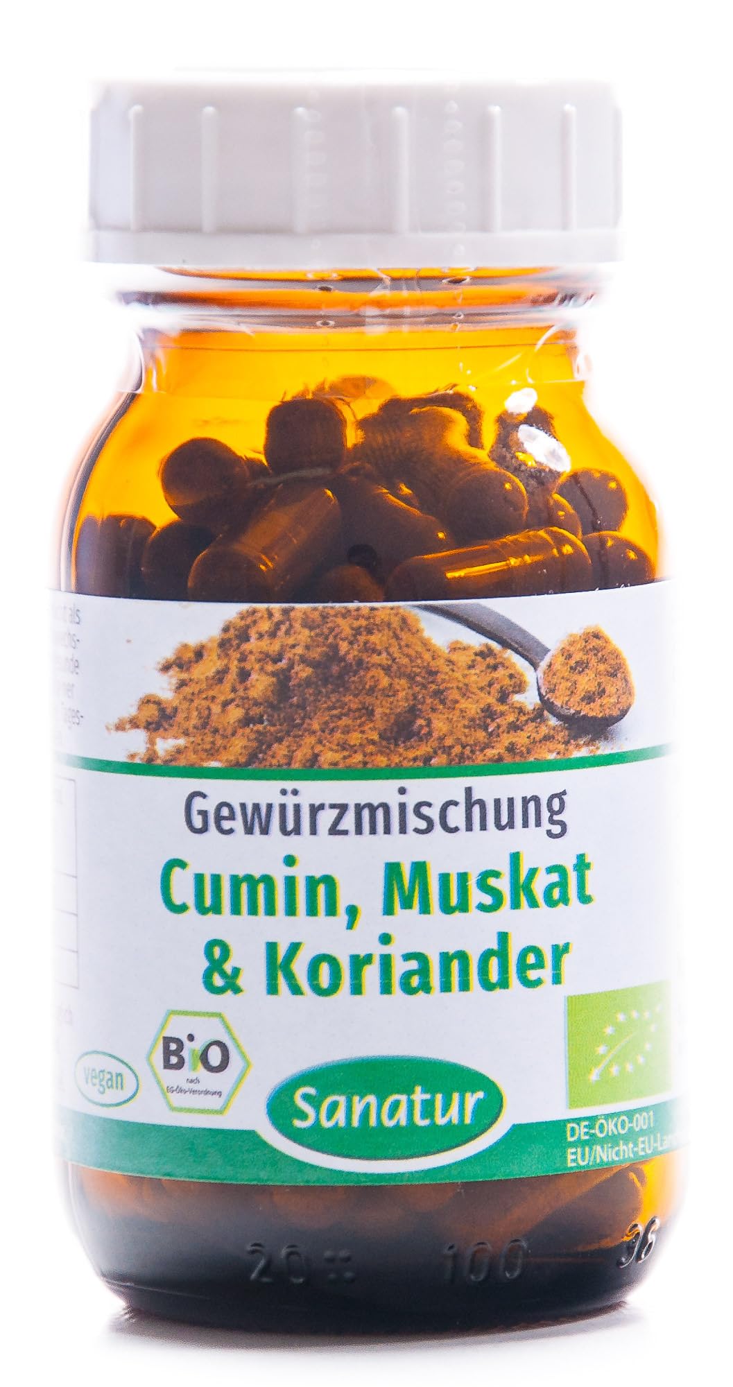 Sanatur Cumin Muskat & Koriander Gewürzmischung Kapseln 90 stk