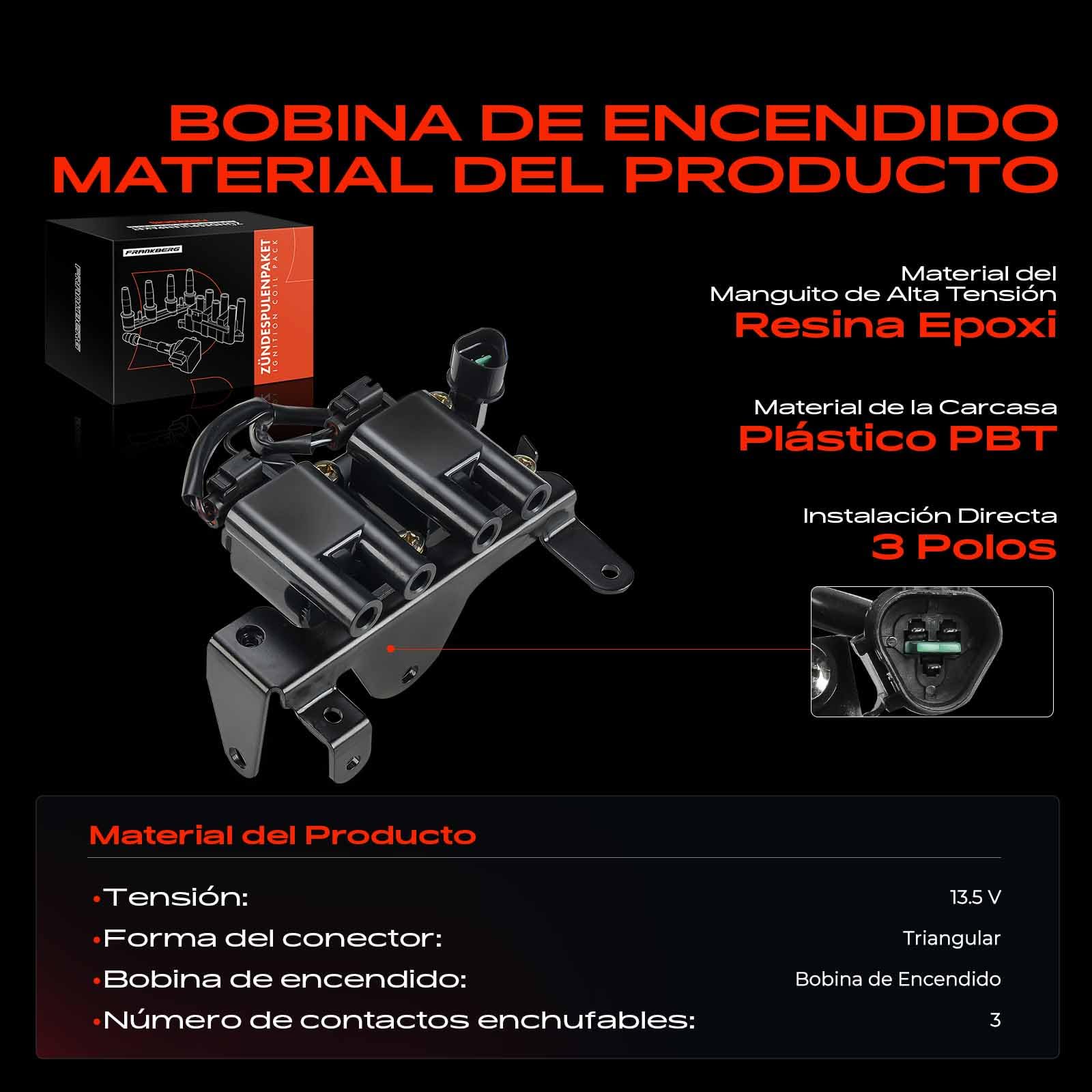 Frankberg Bobina de encendido módulo de encendido 27301-02100