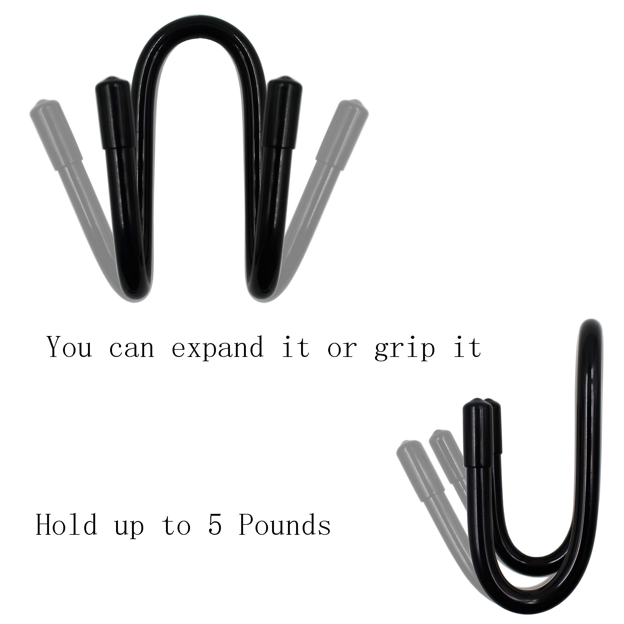 YYST Percha para bolso de mano con gancho para colgar en el armario, percha para bolsos, bufandas, corbatas para hombres, chales de mujer, cinturones, bolsos, bolsos, mochilas, bolsos, etc. (2)