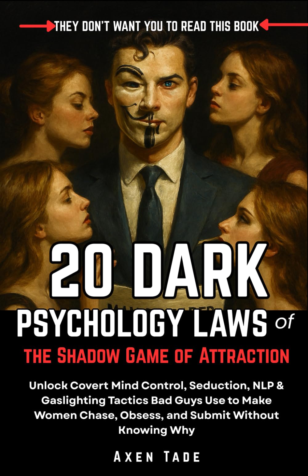 20 Dark Psychology Laws of the Shadow Game of Attraction: Unlock Covert Mind Control, Seduction, NLP & Gaslighting Tactics Bad Guys Use to Make Women Chase, Obsess, and Submit Without Knowing Why