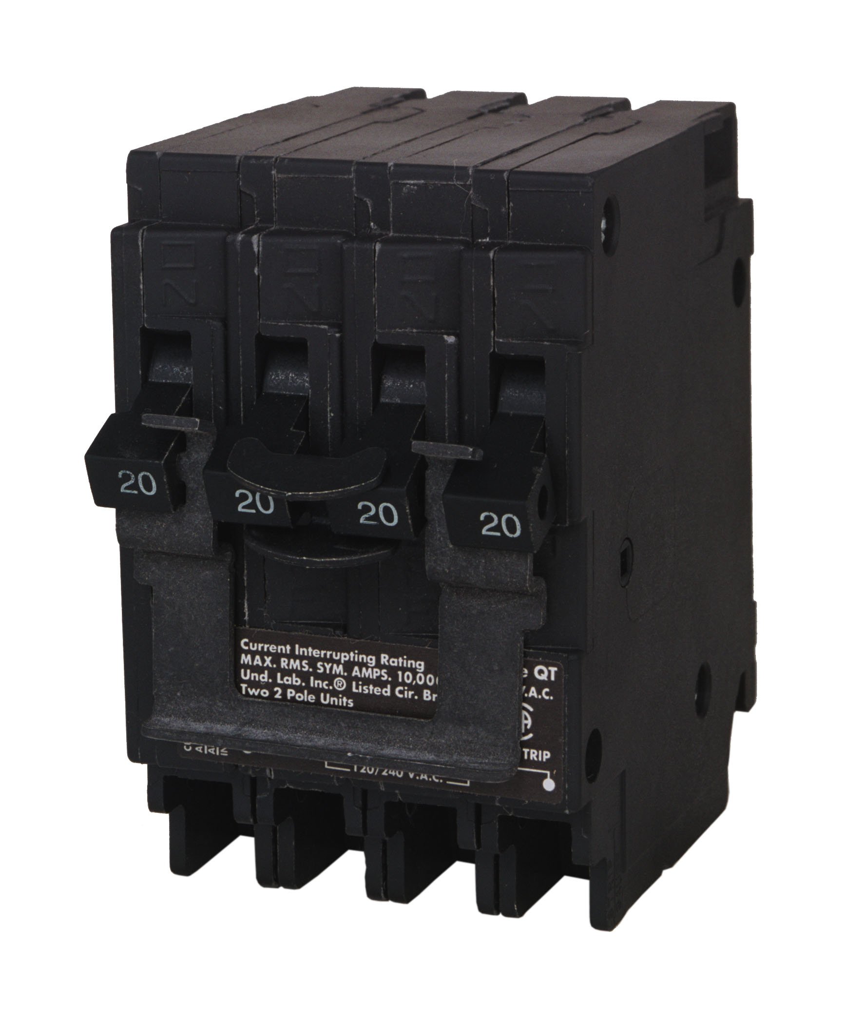 Siemens Q22020CT2 Two 20-Amp Double Pole Circuit Breaker
