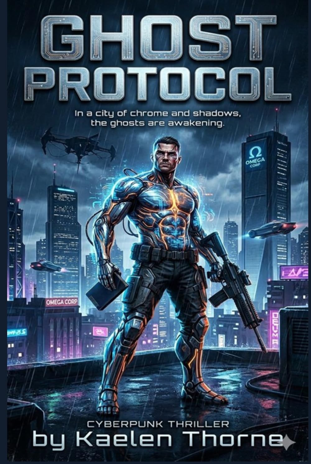 GHOST PROTOCOL: In a city of chrome and shadows, the ghosts are awakening. (Chrome Protocol Novel Series)